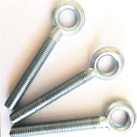 Szakítószilárdság DIN 580 rozsdamentes acél lapos, forgó emelő szemcsavar gyűrűscsavar