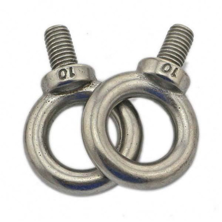 Rud emelési pont / oldalsó húzás Forgó emelőgyűrű / Rozsdamentes acél forgó szemcsavarok